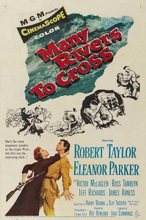 Many Rivers to Cross (1955) - poster