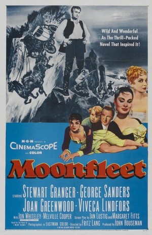 Moonfleet (1955) - poster