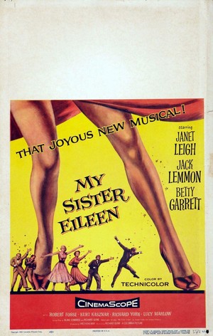 My Sister Eileen (1955) - poster