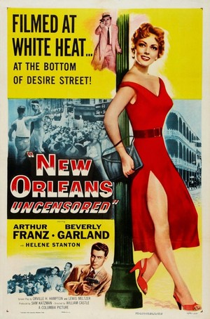New Orleans Uncensored (1955) - poster
