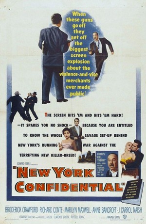 New York Confidential (1955) - poster