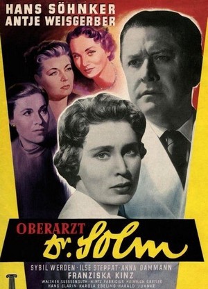 Oberarzt Dr. Solm (1955) - poster