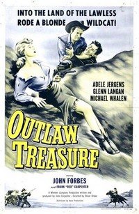 Outlaw Treasure (1955) - poster