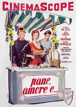 Pane, Amore E... (1955) - poster