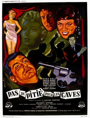Pas de Pitié pour les Caves (1955) - poster