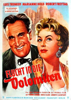 Prigioniero della Montagna (1955) - poster