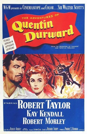 Quentin Durward (1955) - poster