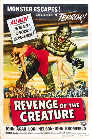 Revenge of the Creature (1955) - poster