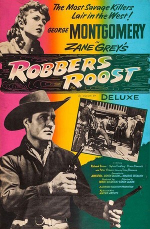 Robbers' Roost (1955) - poster