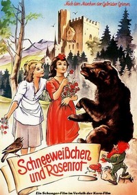 Schneeweisschen und Rosenrot (1955) - poster