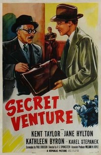 Secret Venture (1955) - poster