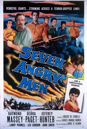 Seven Angry Men (1955) - poster