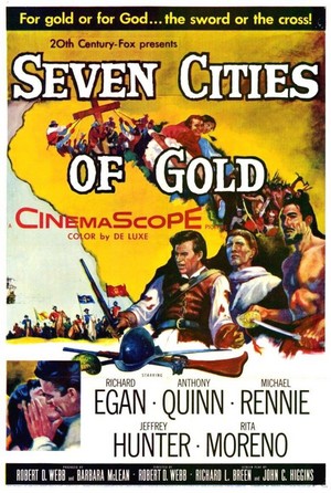 Seven Cities of Gold (1955) - poster