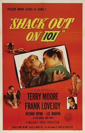 Shack Out on 101 (1955) - poster