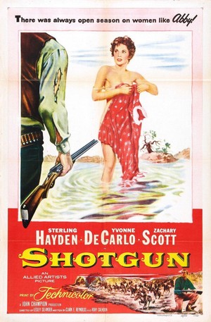 Shotgun (1955) - poster