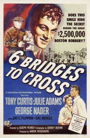 Six Bridges to Cross (1955) - poster