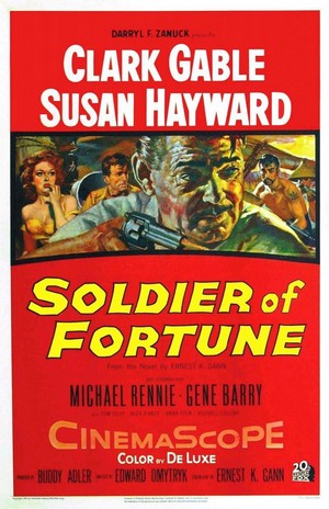 Soldier of Fortune (1955) - poster