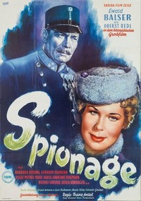 Spionage (1955) - poster