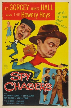 Spy Chasers (1955) - poster