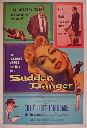 Sudden Danger (1955) - poster