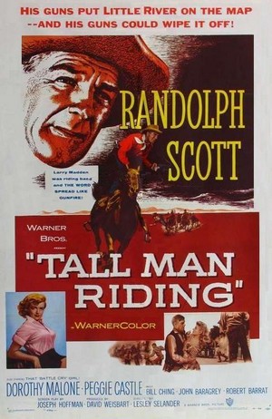 Tall Man Riding (1955) - poster