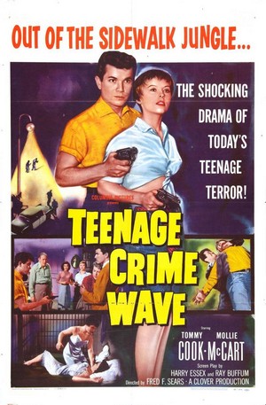 Teen-Age Crime Wave (1955) - poster