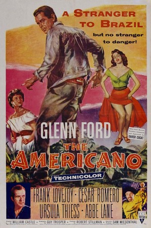 The Americano (1955) - poster