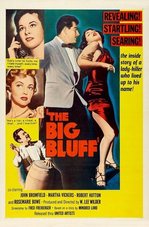 The Big Bluff (1955) - poster