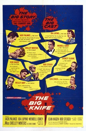 The Big Knife (1955) - poster