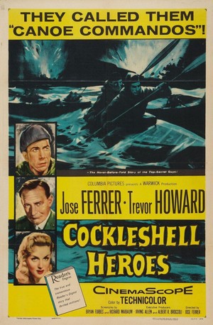 The Cockleshell Heroes (1955) - poster