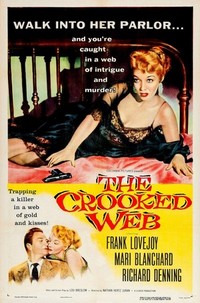 The Crooked Web (1955) - poster