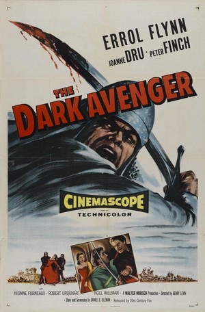The Dark Avenger (1955) - poster