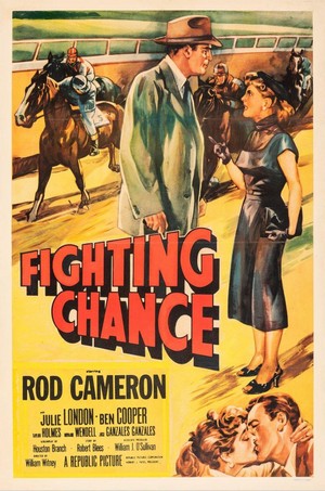 The Fighting Chance (1955) - poster