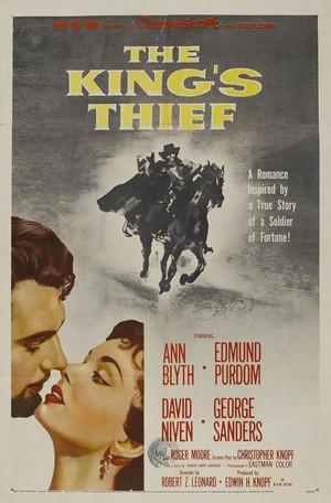 The King's Thief (1955) - poster