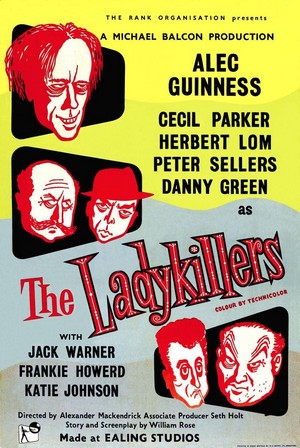 The Ladykillers (1955) - poster