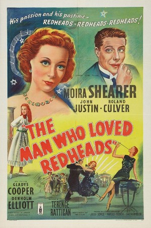 The Man Who Loved Redheads (1955) - poster