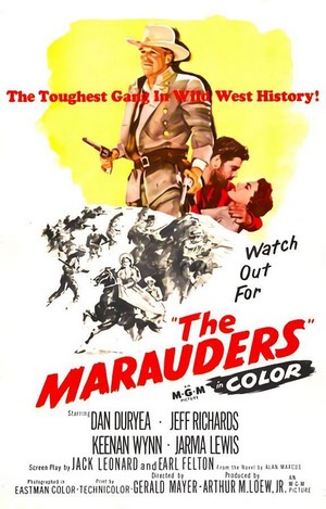 The Marauders (1955) - poster