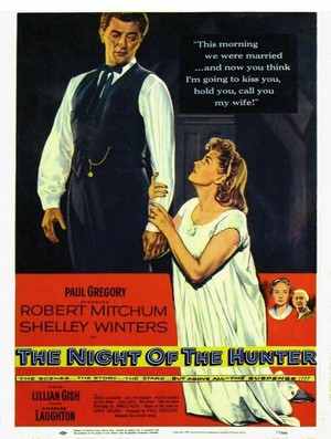 The Night of the Hunter (1955) - poster