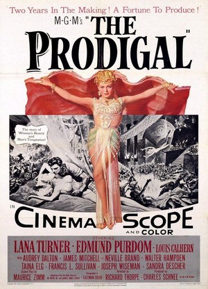 The Prodigal (1955) - poster