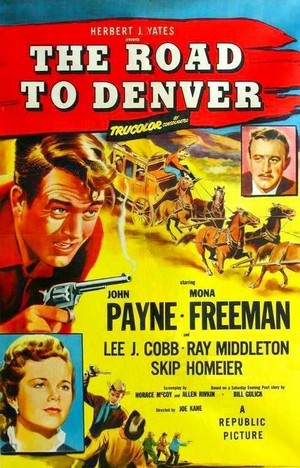 The Road to Denver (1955) - poster