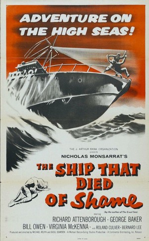 The Ship That Died of Shame (1955) - poster