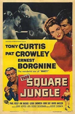 The Square Jungle (1955) - poster