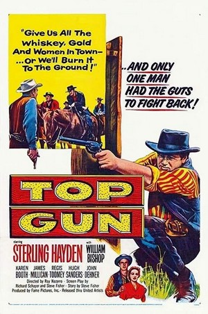 Top Gun (1955) - poster