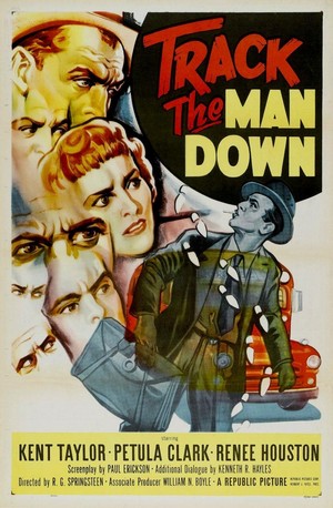 Track the Man Down (1955) - poster