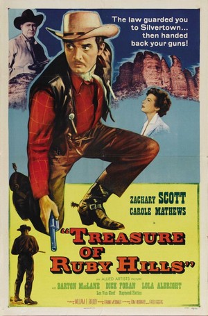 Treasure of Ruby Hills (1955) - poster