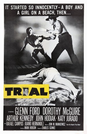 Trial (1955) - poster