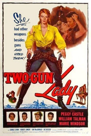 Two-Gun Lady (1955) - poster