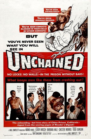 Unchained (1955) - poster