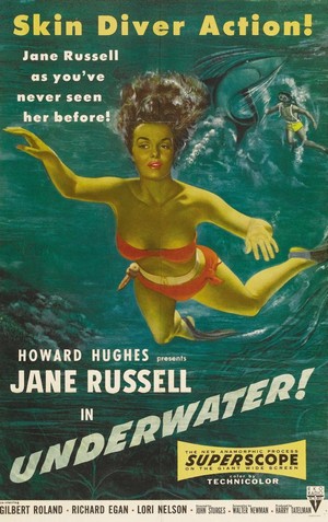 Underwater! (1955) - poster