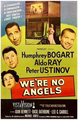 We're No Angels (1955) - poster